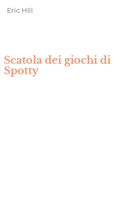Scatola dei giochi di Spotty