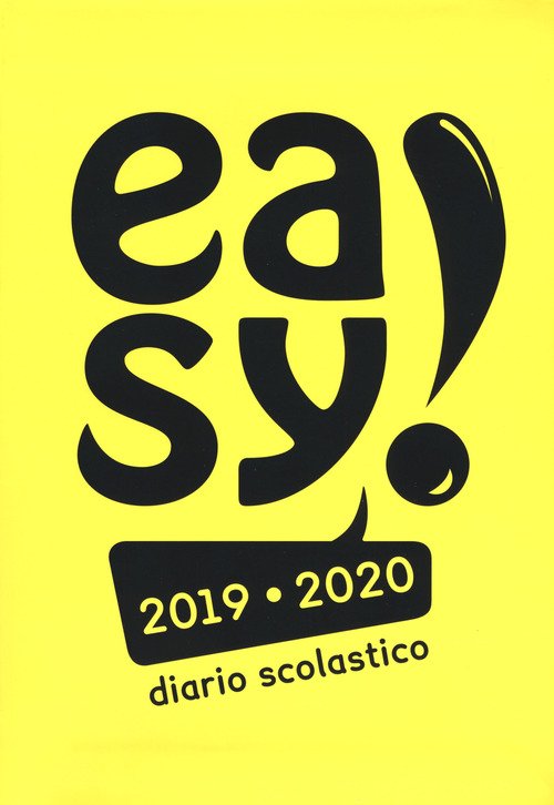 Diario easy 2019/2020. Copertina gialla