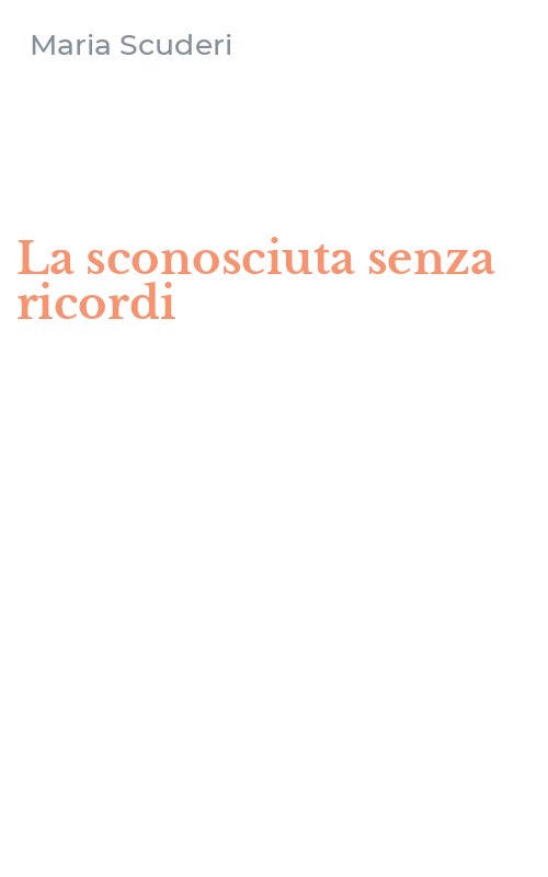 La sconosciuta senza ricordi