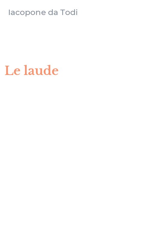 Le laude