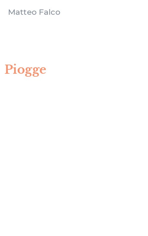 Piogge