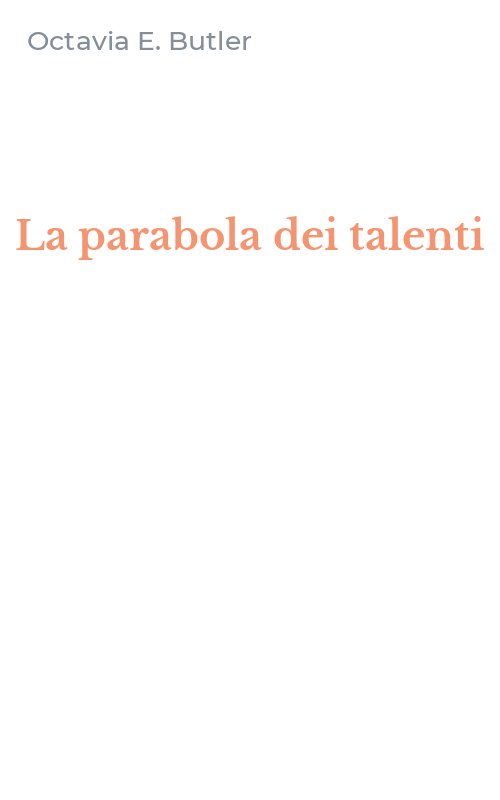 La parabola dei talenti