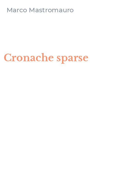 Cronache sparse
