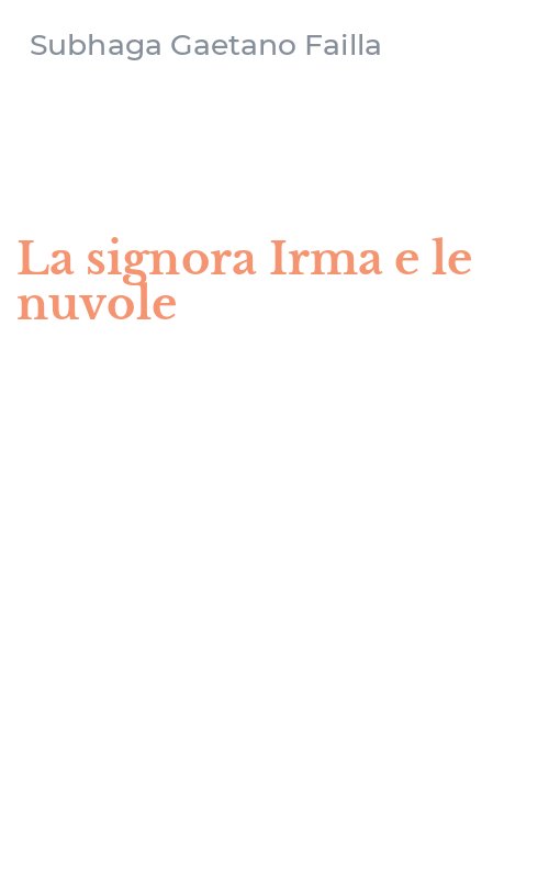 La signora Irma e le nuvole