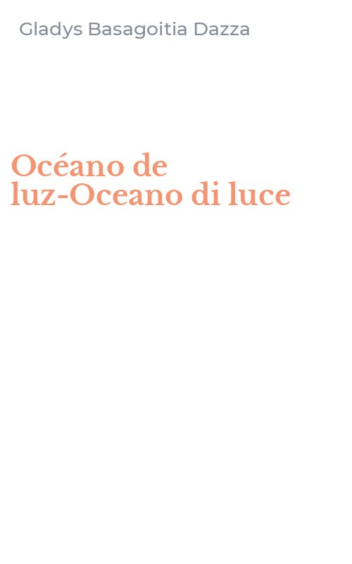 Océano de luz­Oceano di luce