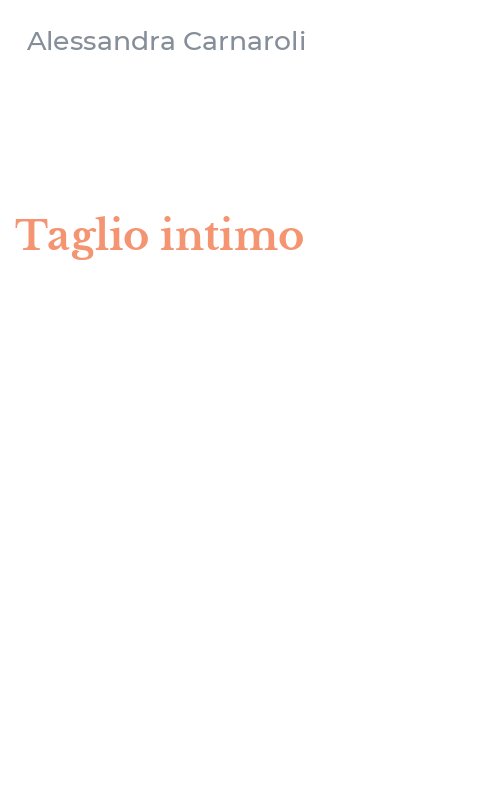 Taglio intimo