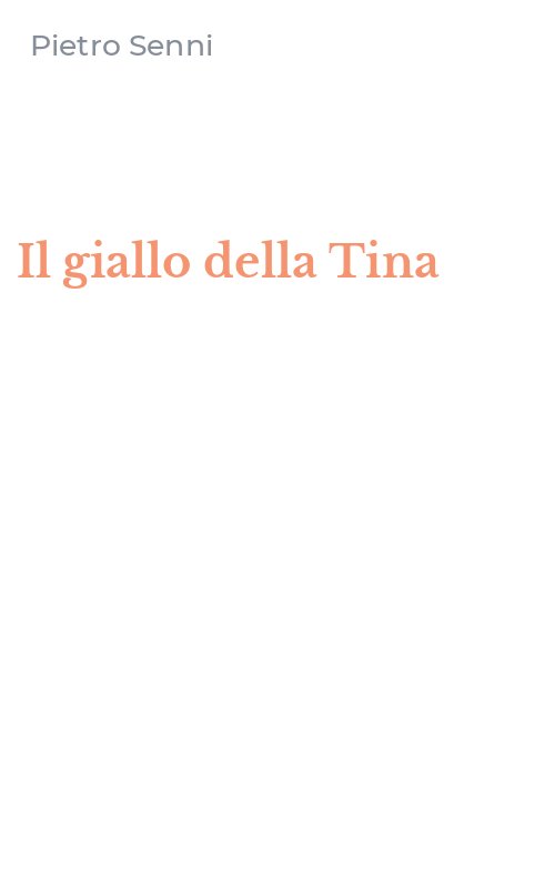 Il giallo della Tina