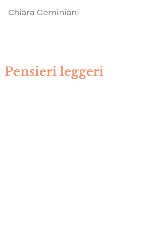 Pensieri leggeri