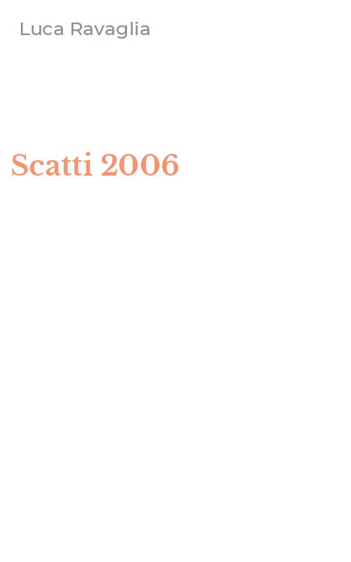 Scatti 2006