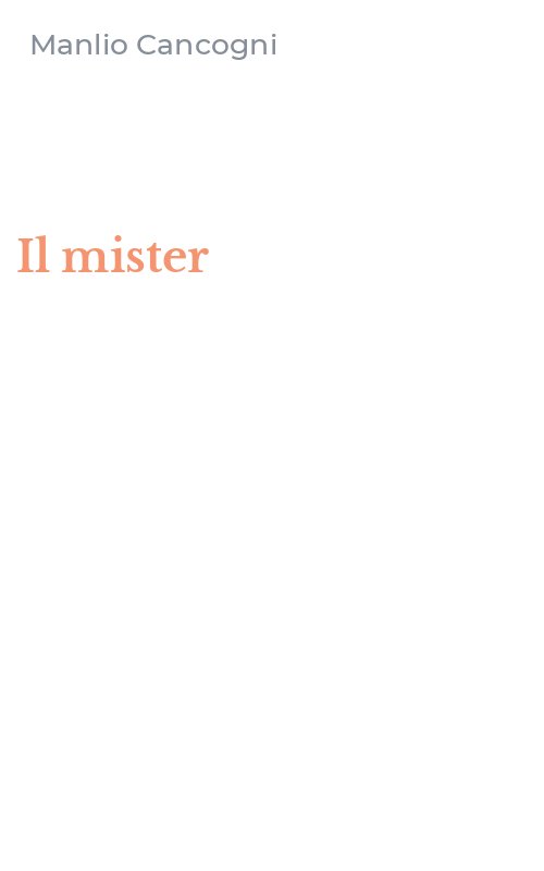 Il mister
