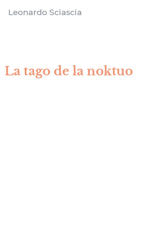 La tago de la noktuo
