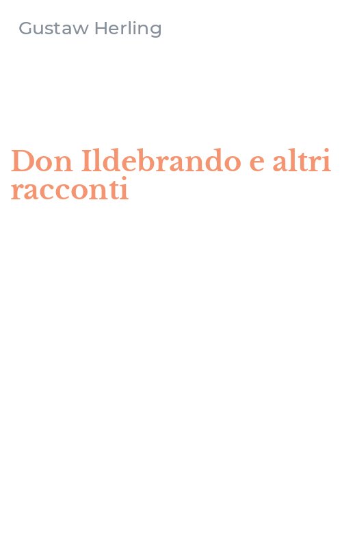 Don Ildebrando e altri racconti