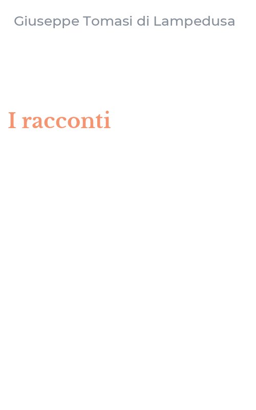 I racconti
