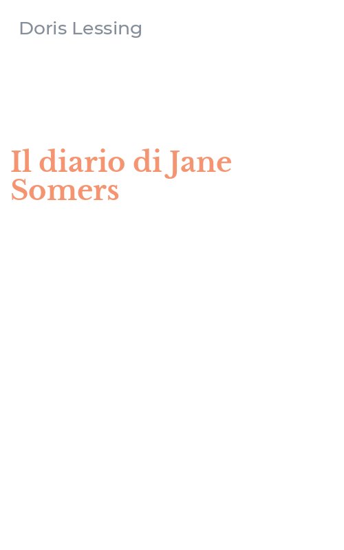 Il diario di Jane Somers