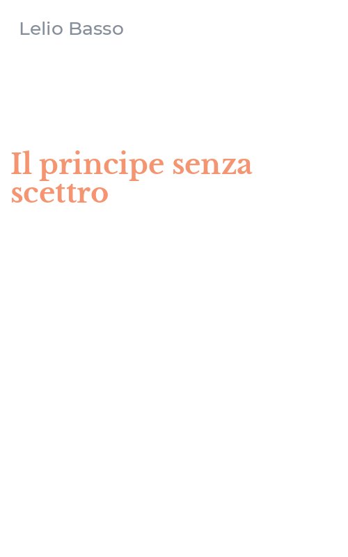 Il principe senza scettro