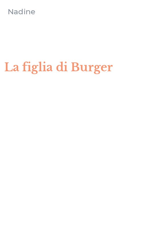 La figlia di Burger