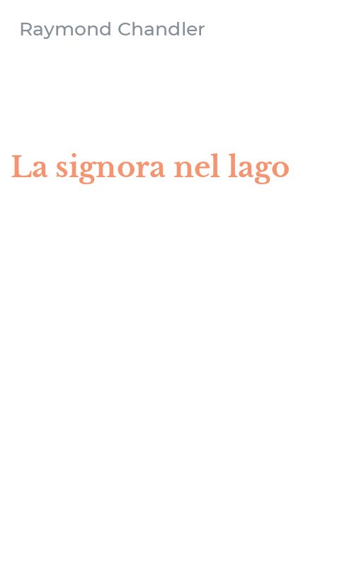 La signora nel lago