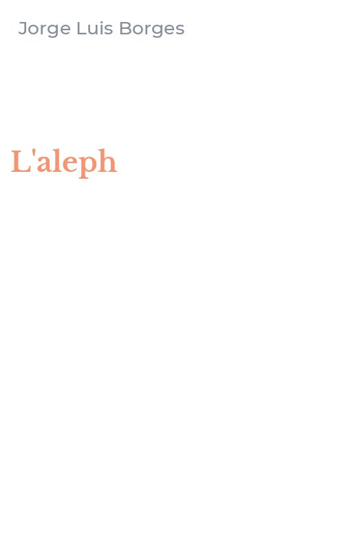 L'aleph