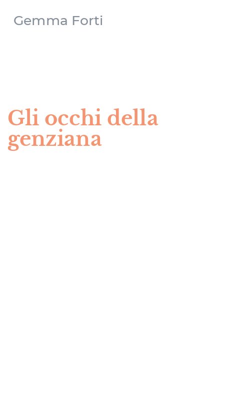 Gli occhi della genziana
