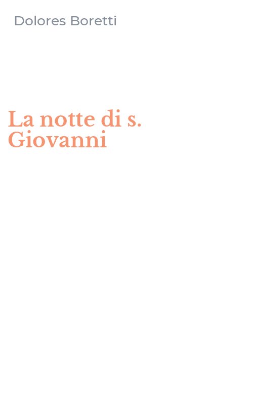 La notte di s. Giovanni