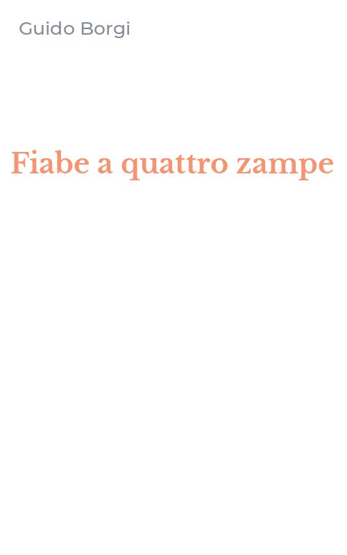 Fiabe a quattro zampe