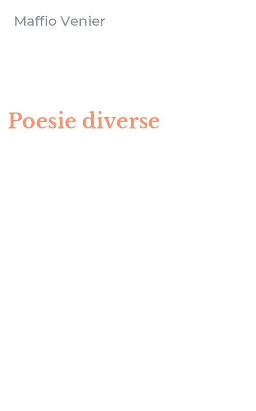 Poesie diverse