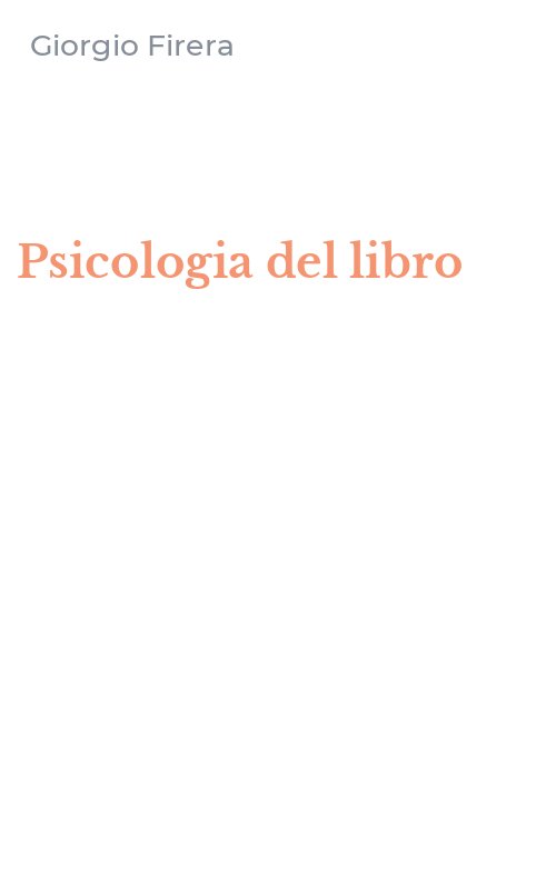 Psicologia del libro
