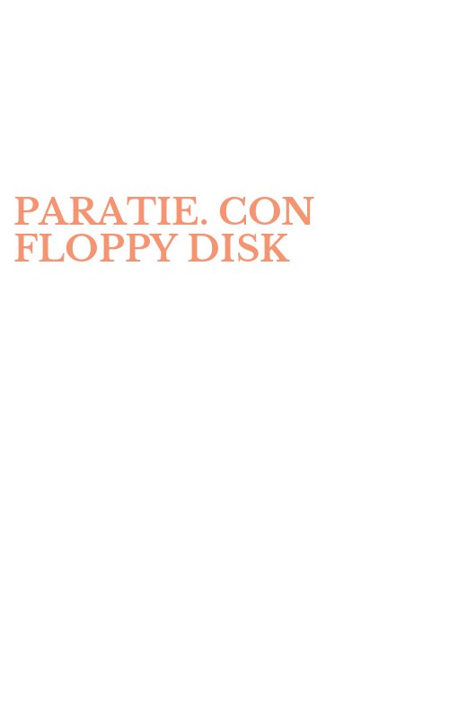 PARATIE. CON FLOPPY DISK