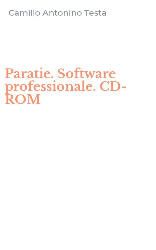 Paratie. Software professionale. CD-ROM