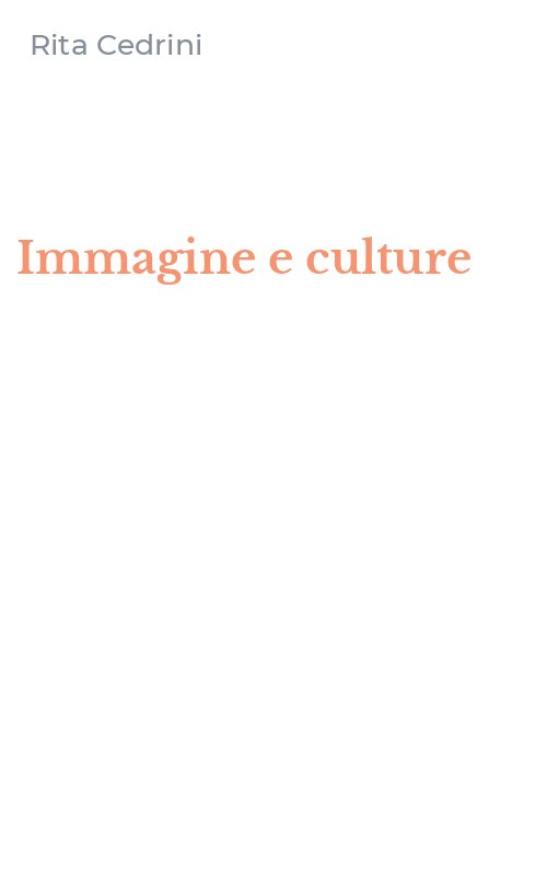 Immagine e culture