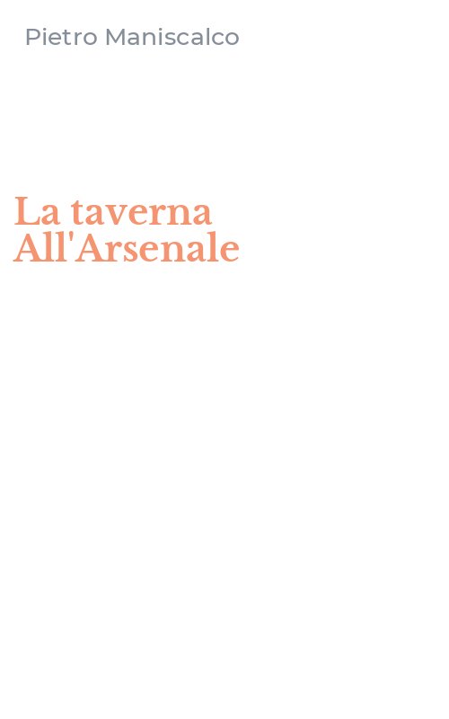 La taverna All'Arsenale