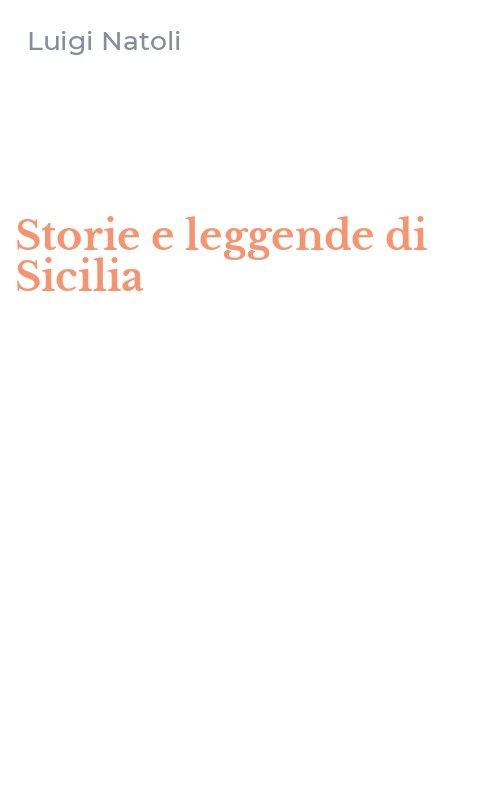 Storie e leggende di Sicilia