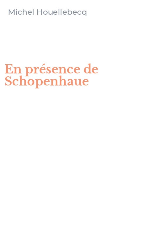En présence de Schopenhaue