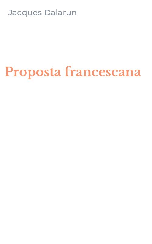Proposta francescana