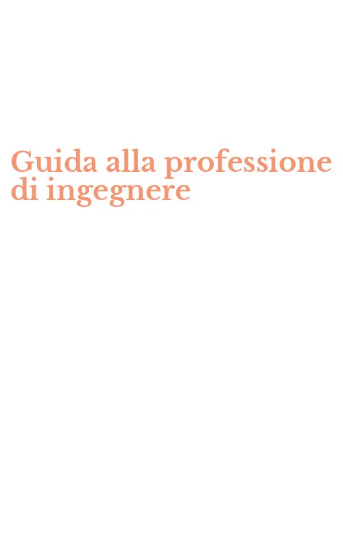 Guida alla professione di ingegnere