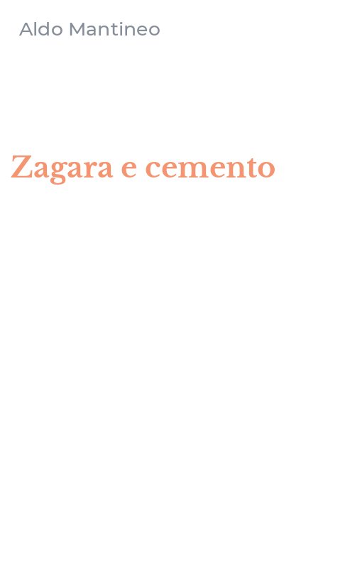 Zagara e cemento