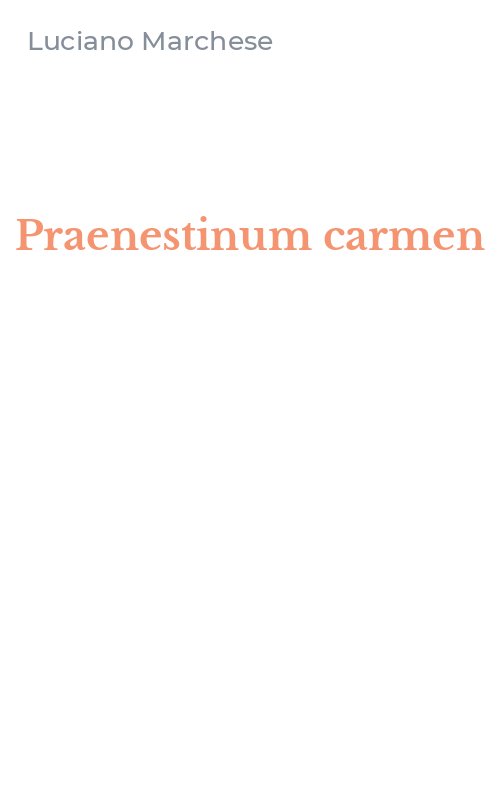 Praenestinum carmen