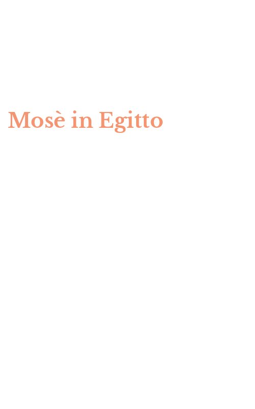 Mosè in Egitto