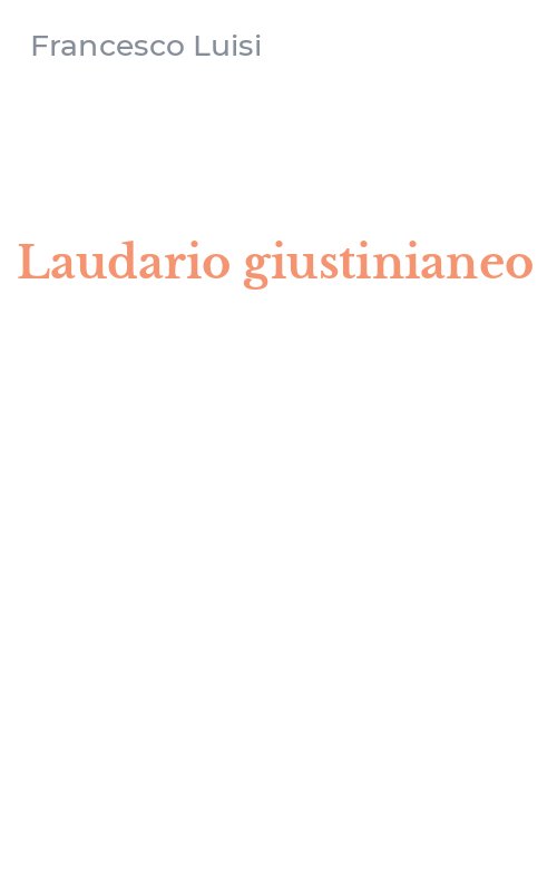 Laudario giustinianeo