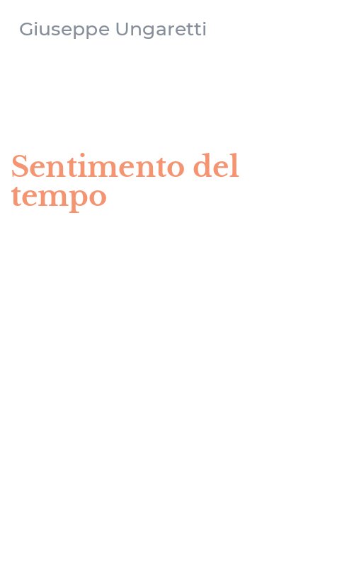 Sentimento del tempo