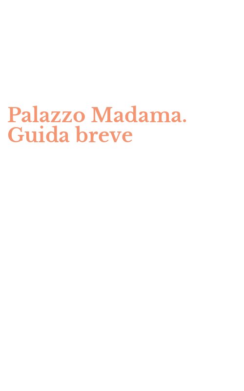 Palazzo Madama. Guida breve