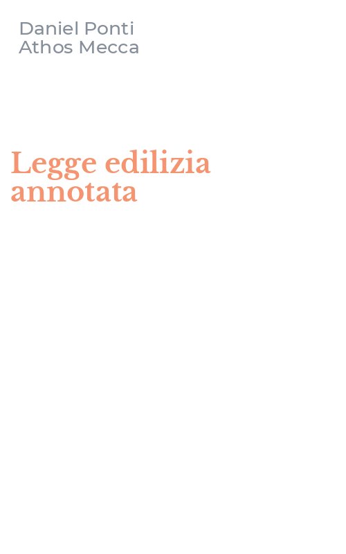Legge edilizia annotata