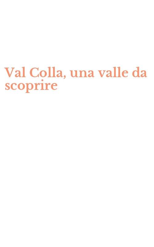 Val Colla, una valle da scoprire