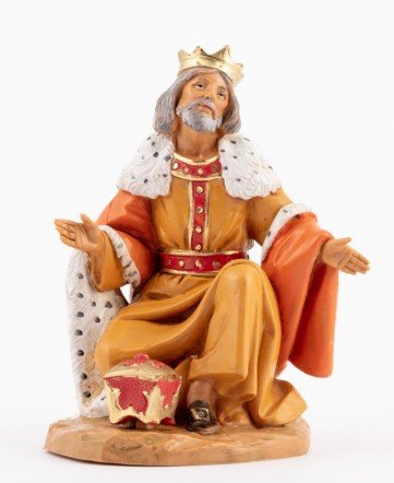 RE BIANCO PER PRESEPE cm 15