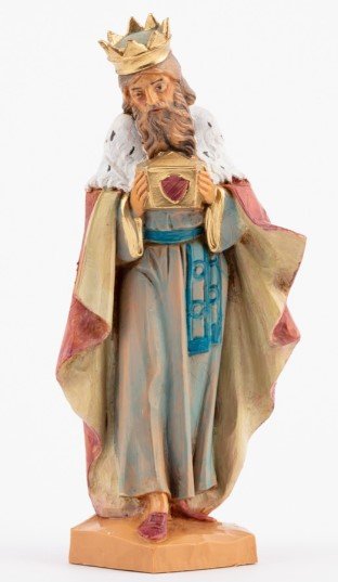 RE BIANCO PER PRESEPE cm 17