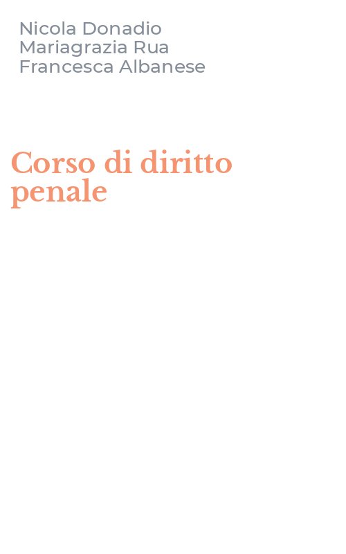 Corso di diritto penale