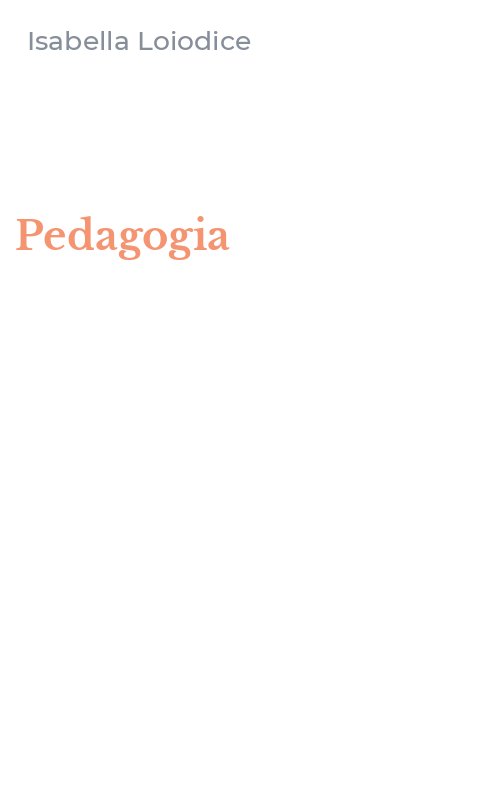 Pedagogia
