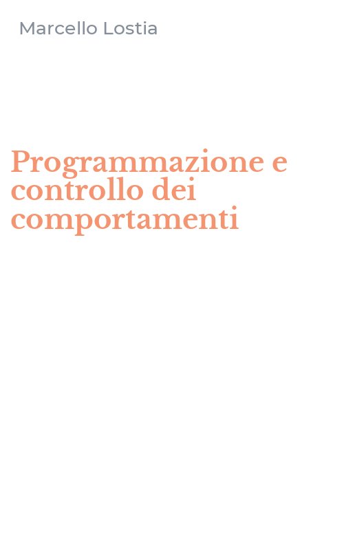 Programmazione e controllo dei comportamenti
