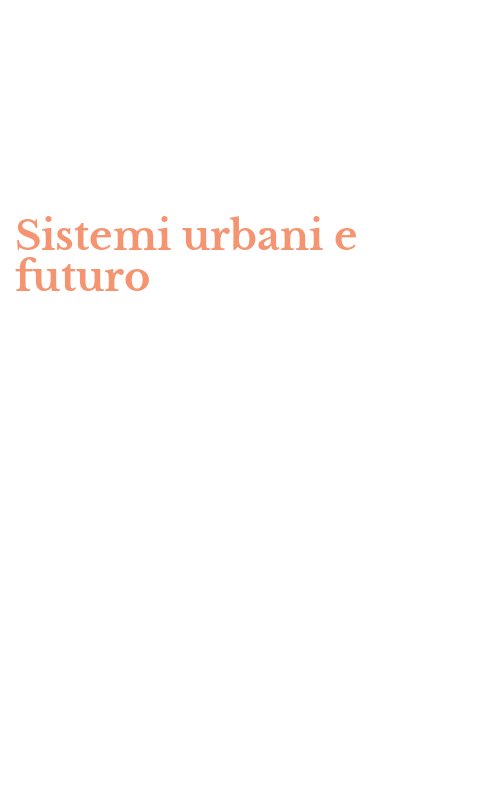 Sistemi urbani e futuro