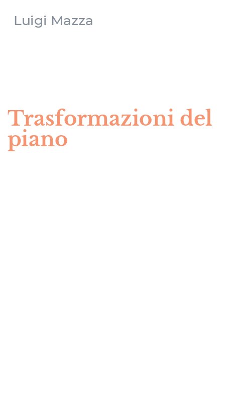 Trasformazioni del piano